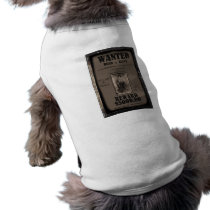 Billy The Kid Wanted Dead or Alive Poster Pet Clothing