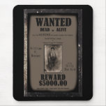 Billy The Kid Wanted Dead or Alive Poster Mouse Pads