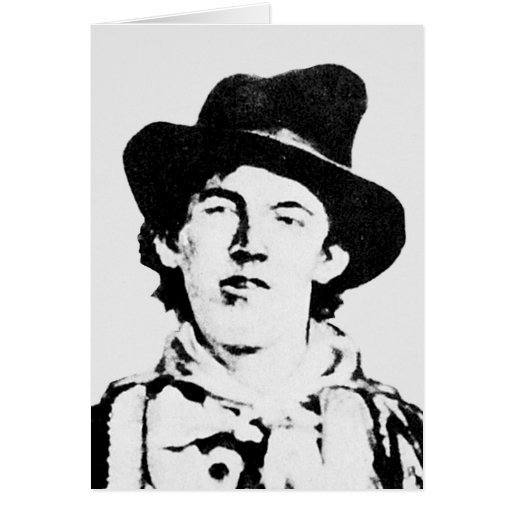 Billy The Kid ~ William H. Bonney / Outlaw Card