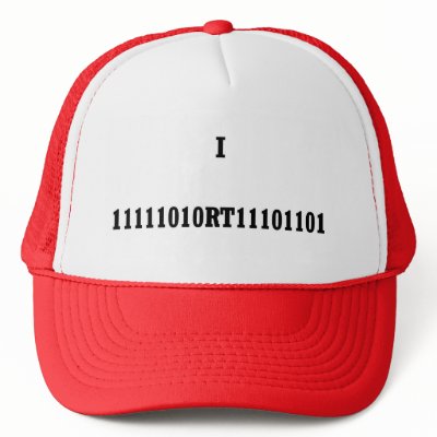 Bin to hex geek tees 2 mesh hat by anotherroundofbeer