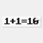 Binary Bumper Stickers