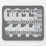 binary code design mousepads