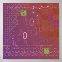 Binary Code Posters
