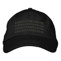 Binary Codes Embroidered Hat