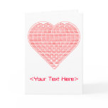Binary Heart Card