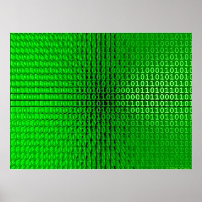 Binary Posters by VisualParadox