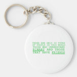 Binary vs. Friends Key Chains
