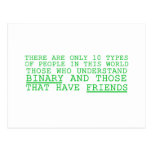 Binary vs. Friends Postcards