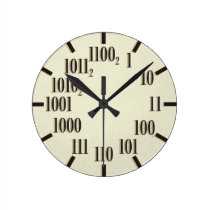 Binary Wall Clock wall clocks
