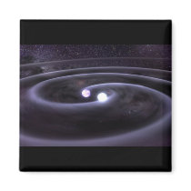 Binary White Dwarf Magnet