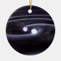 Binary White Dwarf Ornament