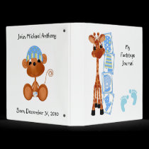 Binder Baby Boy Footsteps Book binders