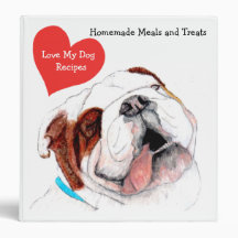 Binder, Dog Food Recipes