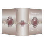 Binder Engagement Photo Album Pink Salmon Jewel