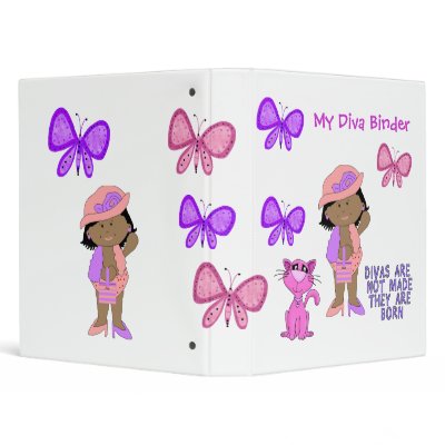 Binder Girls Divas Are Born by Shan_Darling_Gifts