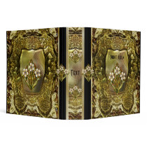 Binder Gold Metal Art Nouveau (09) Photo Album