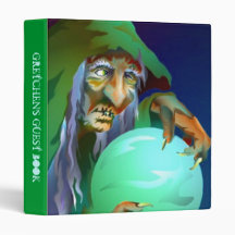 BINDER HALLOWEEN COSTUME PARTY GUEST BOOK SEER