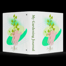 Binder My Gardening Journal binders
