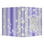 Binder Photo Album Lilac Purple Floral