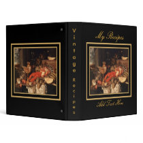 Binder Recipe Book Still Life Food Feasts