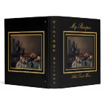 Binder Recipe Book Still Life Food Feasts Seafood