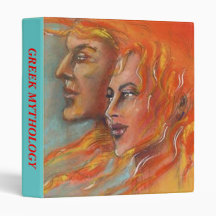 BINDER STUDY OF GREEK MYTHOLOGY CLASS NOTEBOOK