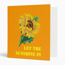 Binder- Sunflower