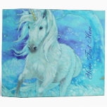 Binder - Unicorn Winter Run