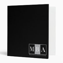 Binder w/ MBA Bar Logo