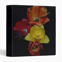 Binder w/ Tulips