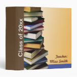 Binder with Books