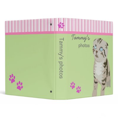 Binder with Kitten by TammyAndMummy