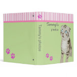 Binder with Kitten
