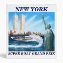 Binder With New York Race Logo