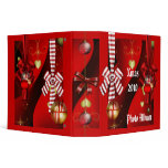 Binder Xmas Photo Album Christmas Red Balls