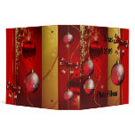 Binder Xmas Photo Album Christmas Red Balls
