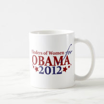 Binders of Women for Obama 2012 Coffee Mug
