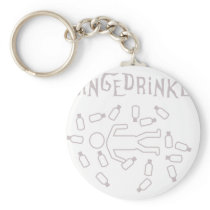 binge drinker icon keychain
