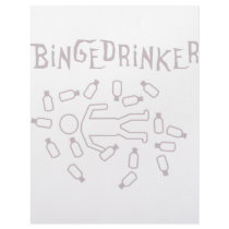 binge drinker icon custom letterhead