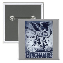 Bingham & Co. Velocipedes Buttons