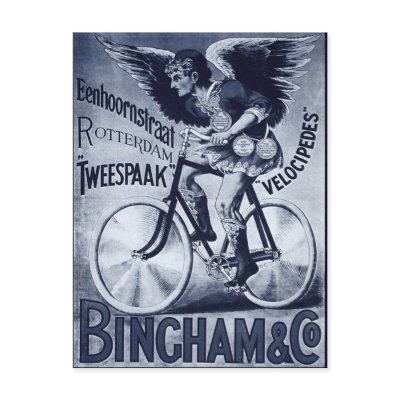 Bingham & Co. Velocipedes Postcard by MyOtherPlanet
