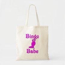 Bingo Babe Tote Bags