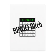 Bingo Bitch Post Card