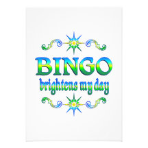 BINGO Brightens Custom Invitation
