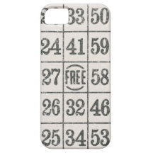 Bingo Card iPhone 5 Covers