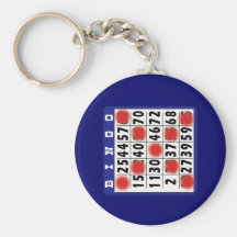 Bingo Card - Key Chain