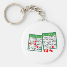 Bingo Cards Keychain