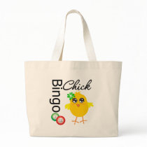 Bingo Chick Tote Bags