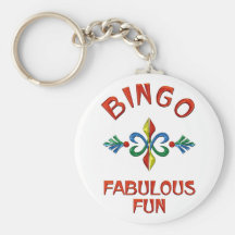 Bingo Fabulous Fun Keychains