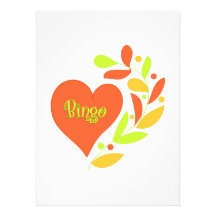 Bingo Heart Announcements
